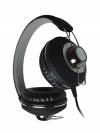 Maxell RETRO DJ II Headphones MXH-HP600 BK with In-Line Microphone Black